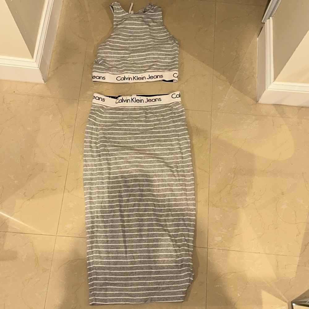 Calvin Klein skirt  set
